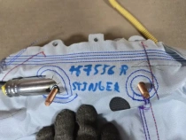 Подушка безопасности в сиденье Kia Stinger J5 2017- Перед. Прав.