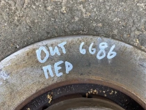 Диск тормозной Mitsubishi Outlander 3 GF 2012-2023 Перед. 