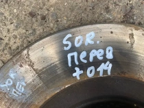 Диск тормозной Kia Sorento Prime UM 2014-2020 Перед. 