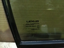 Форточка двери Lexus RX 4 GGL25L GYL25L AGL20L AGL25L 2015-2022 Перед. Прав.