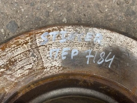 Диск тормозной Kia Stinger J5 2017- Перед. 