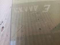 Стекло двери Infiniti Q50 V37 2013-2023 Задн. Прав.