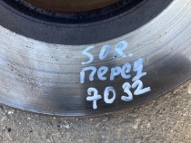 Диск тормозной Kia Sorento Prime UM 2014-2020 Перед. 