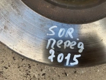 Диск тормозной Kia Sorento Prime UM 2014-2020 Перед. 