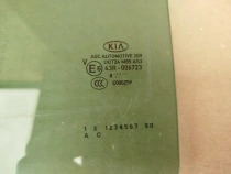 Стекло двери Kia Sportage QL 2015-2021 Задн. Лев.