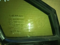 Форточка двери Lexus NX AYZ10L AYZ15L ZGZ10L ZGZ15L 2014-2022 Перед. Прав.