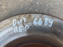 Диск тормозной Mitsubishi Outlander 3 GF 2012-2023 Перед. 