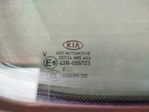 Форточка двери Kia Sportage QL 2015-2021 Задн. Прав.