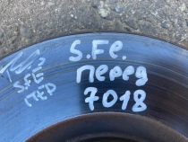 Диск тормозной Hyundai Santa Fe 4 TM 2018-2023 Перед. 