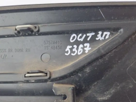 Молдинг двери Mitsubishi Outlander 3 GF 2015-2021 Задн. Прав.