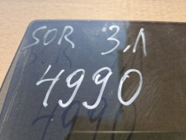 Стекло двери Kia Sorento Prime UM 2014-2020 Задн. Лев.