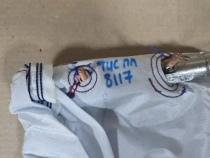 Подушка безопасности в сиденье Hyundai Tucson TL 2015-2021 Перед. Лев.