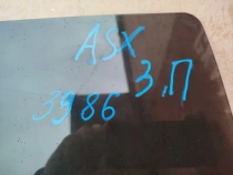 Стекло двери Mitsubishi ASX GA 2010-2023 Задн. Прав.