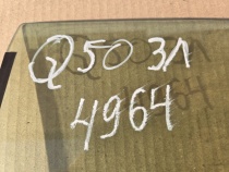 Стекло двери Infiniti Q50 V37 2017-2023 Задн. Лев.